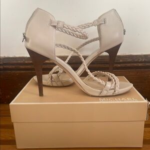 Michael Kors Alexa High Sandal Strap Heels